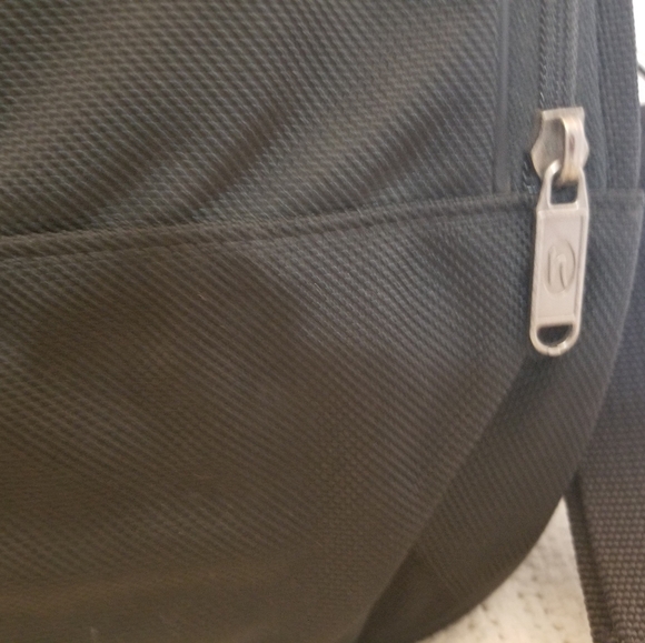 HARTMANN VINTAGE NYLON BRIEFCASE BAG BLACK MESSENGER - Picture 7 of 10